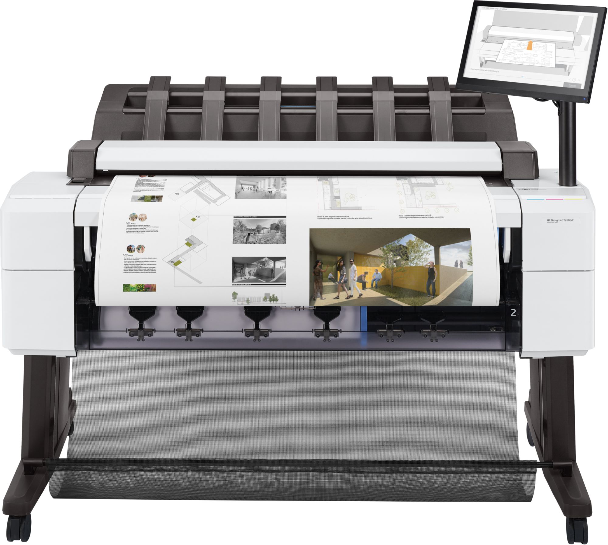 HP Designjet T2600dr 36-inch PostScript Multifunction Printer