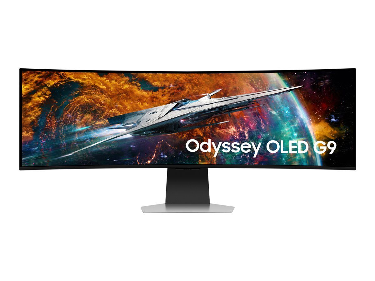 Samsung Odyssey G9 OLED Monitor - 49" Curved Gaming Display, UWQHD 5120 x 1440, 240Hz, HDR400