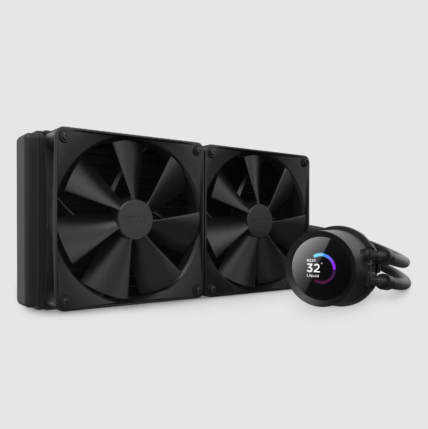 NZXT Kraken 280 All-in-One Liquid CPU Cooler - 14cm Black