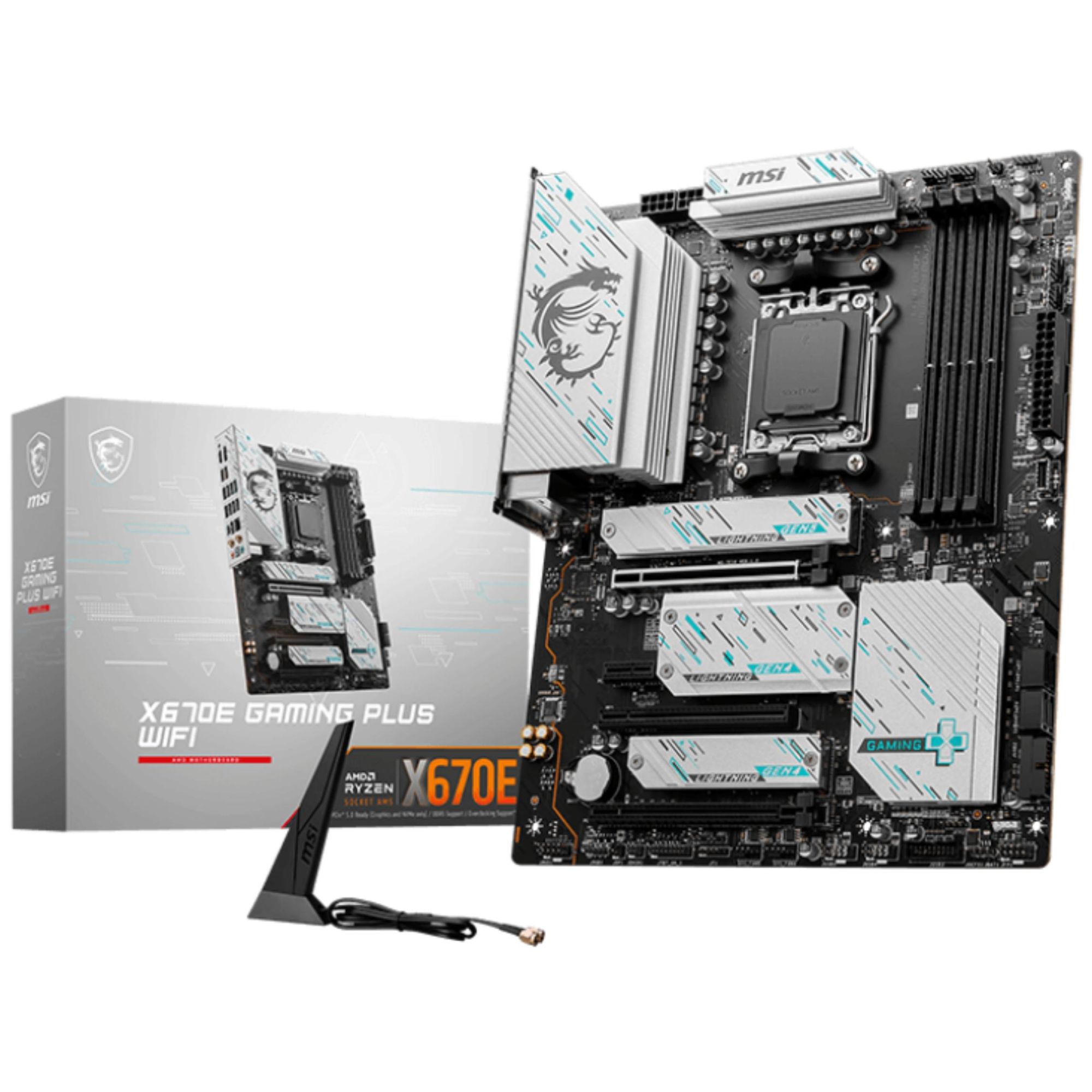 MSI X670E Gaming Plus Wi-Fi AMD X670 Motherboard