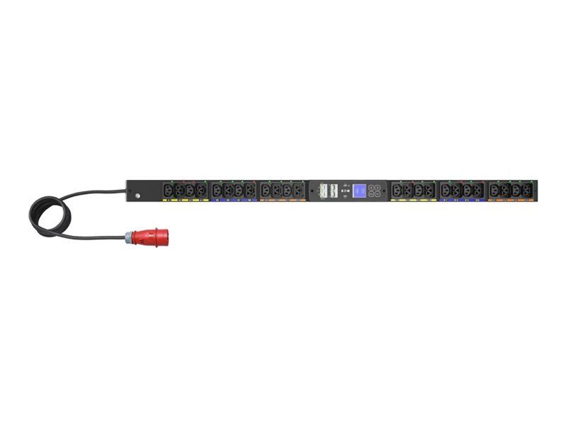 Eaton G4 Power Distribution Unit - Rack Mountable - 16A, Switched - AC 240/415V - 11kW - Three-Phase - Ethernet 10/100/1000, Serial - Input: IEC 60309 16A - Output Connectors: 24 (12 each)