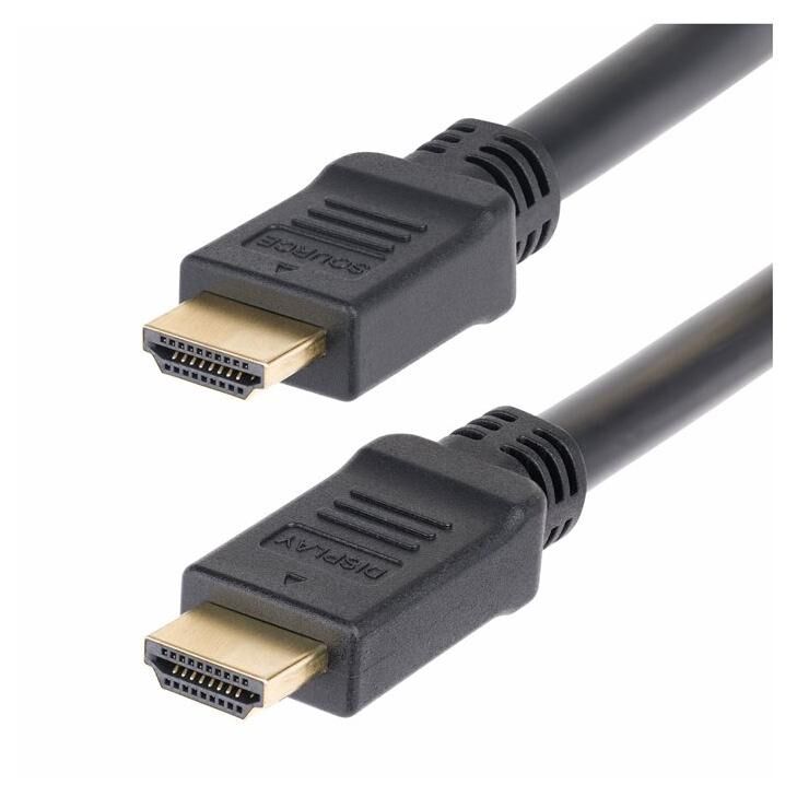 StarTech 10ft HDMI 2.0 High Speed Cable, Black