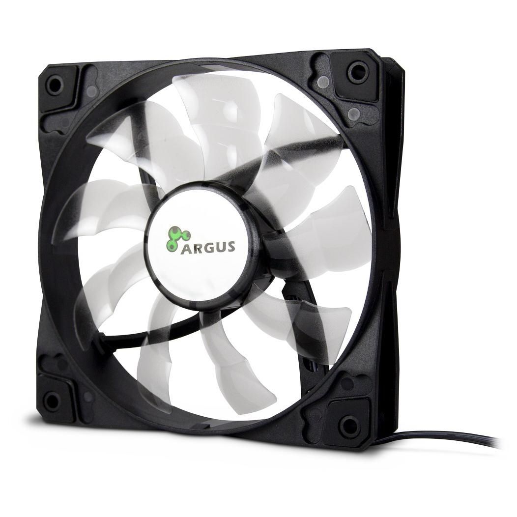 Inter-Tech Argus L-12025 12cm PC Case Fan Black