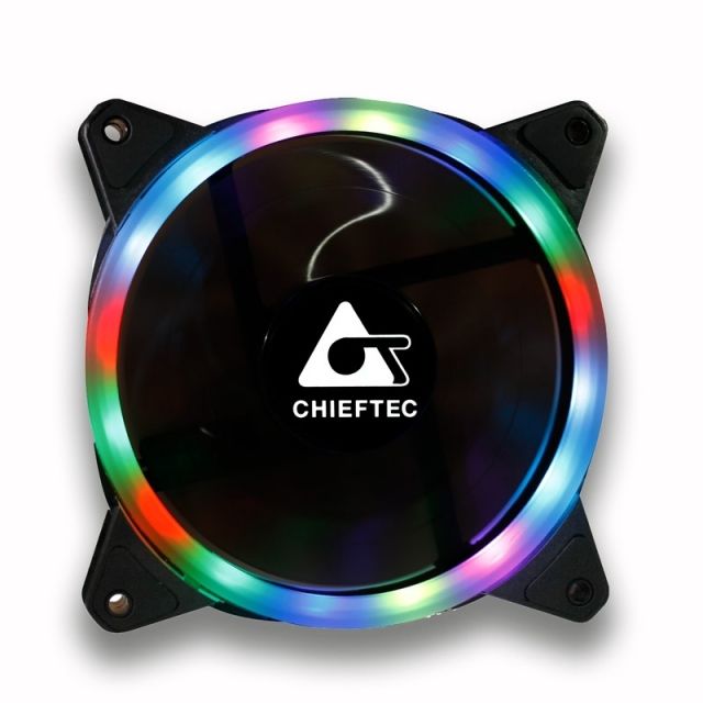 Chieftec 120mm RGB Fan (Black)