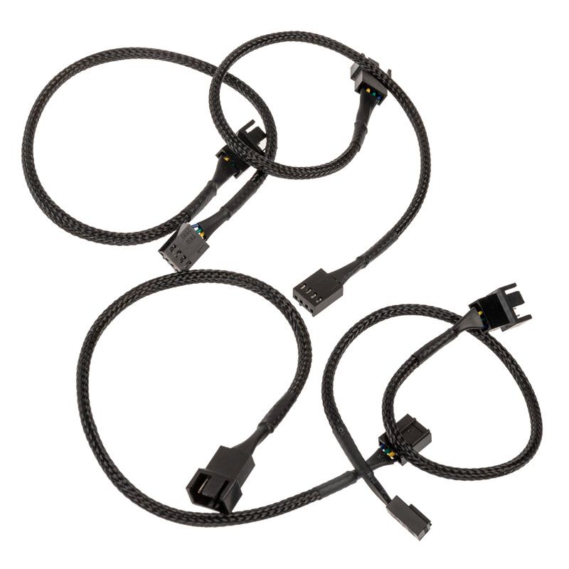 Akasa 4-Pack Fan Extension Cable