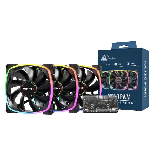 Módulo de ventilación Montech AX120 3 en 1