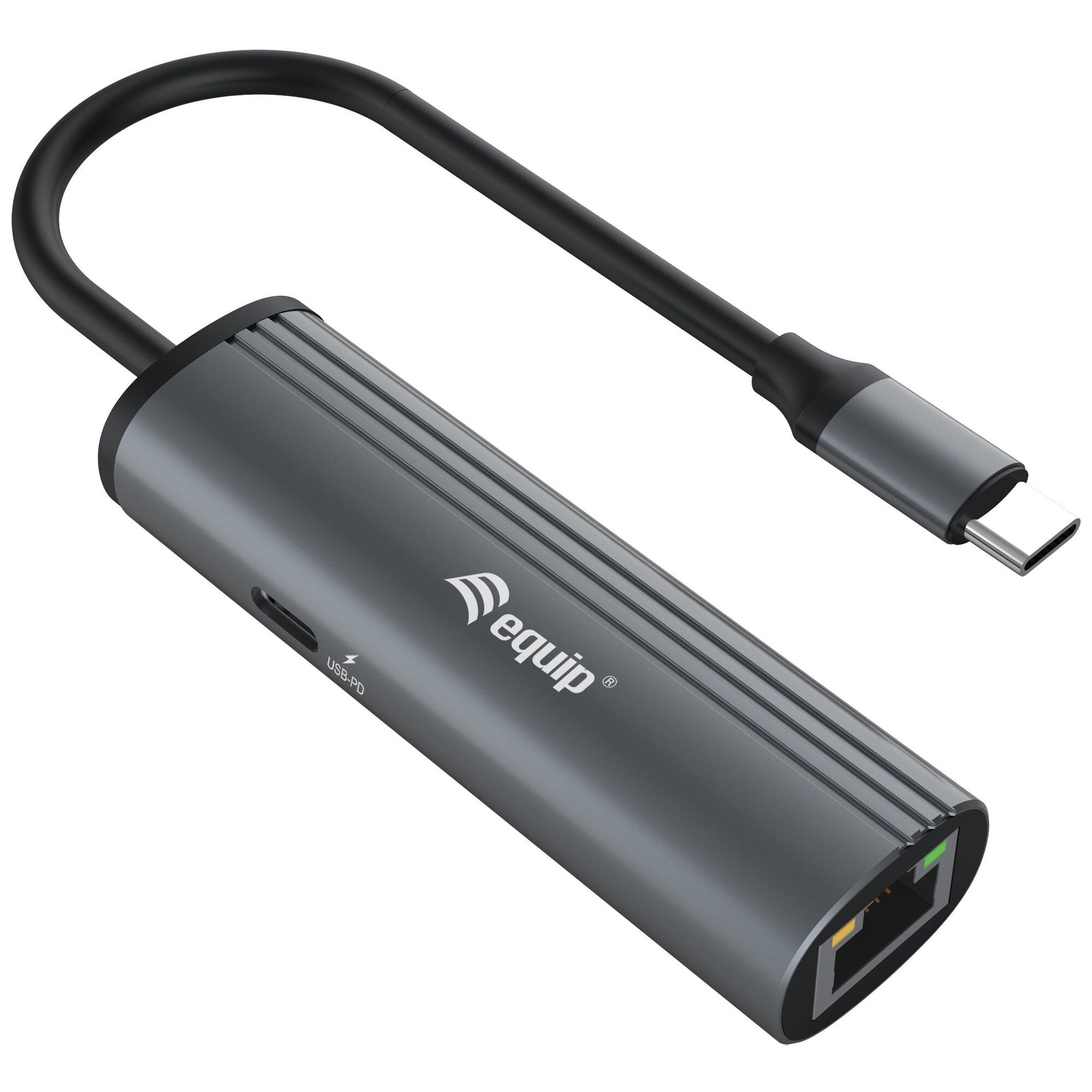 Adaptador de red Equip USB-C a RJ45 Gigabit + PD 100W