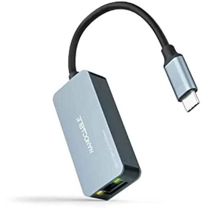 Nano Cable USB-C to Ethernet 2.5G Adapter