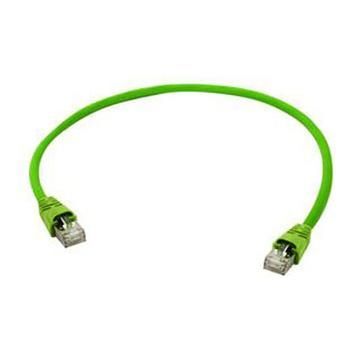 Cable de red Telegärtner Cat7, 10 m, Verde (S/FTP)