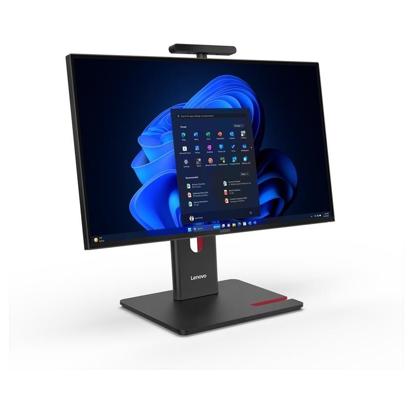 Lenovo ThinkCentre M90a Gen 6, 23.8" Core i5-1350H, 16GB RAM, 512GB SSD, Black AZERTY