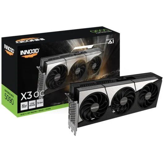 Carte graphique Inno3d GeForce RTX 5090 X3 32 Go GDDR7 DLSS 4