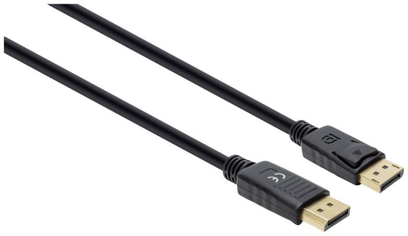 Câble DisplayPort IC Intracom, 3 m, Noir