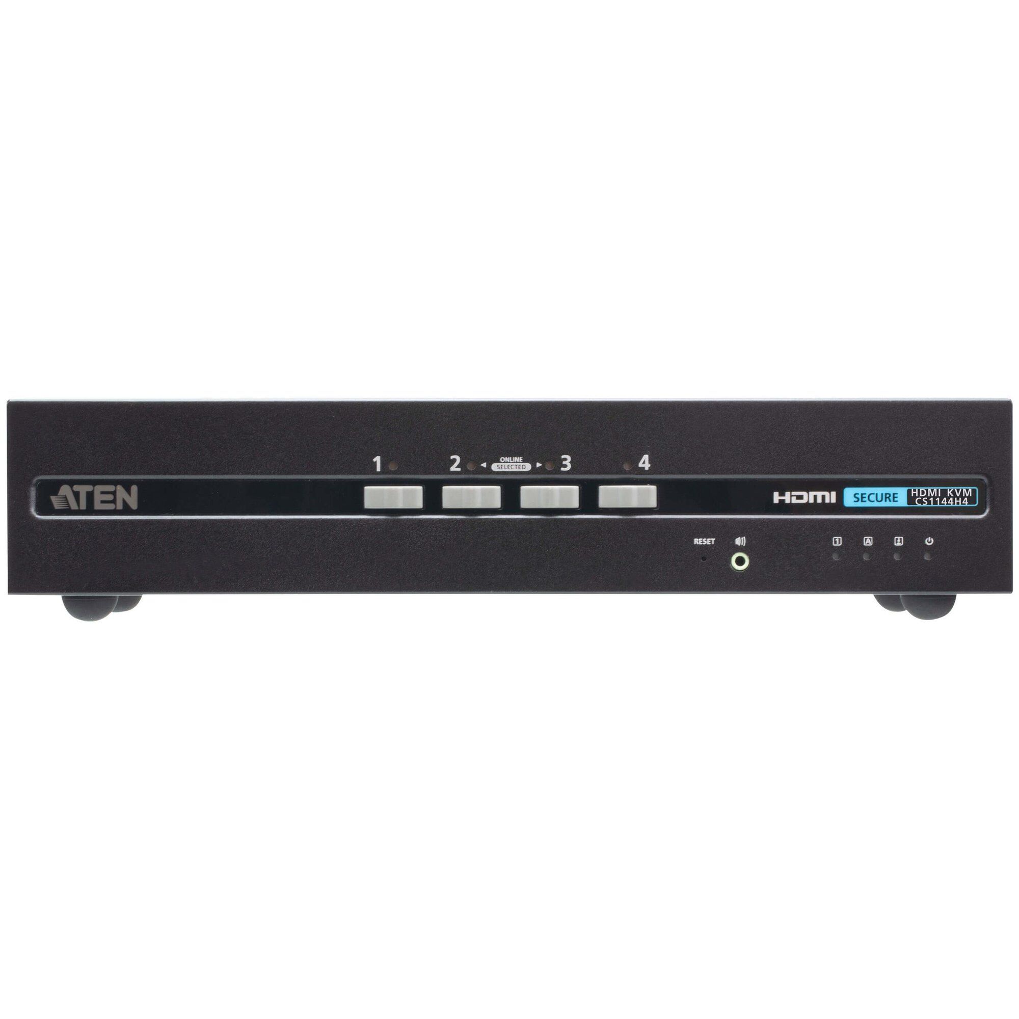 ATEN Secure HDMI 4-Port USB KVM Switch with Dual Display (PSD PP v4.0 Compliant)