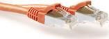 ACT FB2125 25m Cat6a SF/UTP (S-FTP) Orange Network Cable