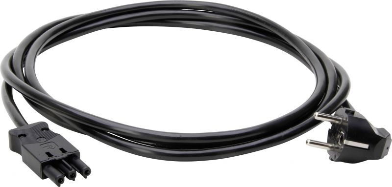 Heinrich Kopp Power Cable, Black, 3m
