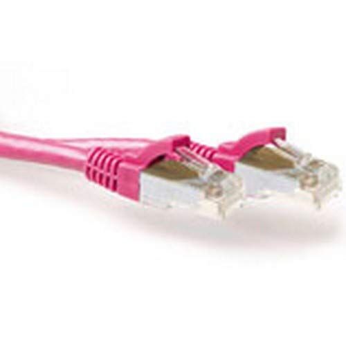ACT FB2425 25ft Cat6a S/FTP (S-STP) Pink Ethernet Cable