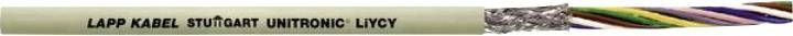 LAPP 34306-100 UNITRONIC LIYCY Data Cable, 6 x 0.14 mm² Copper Conductors, Gray, 100m