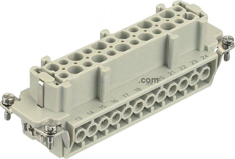 Harting Han E Insert with PE Screw, 24-Position