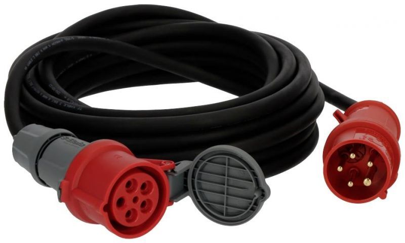 Brennenstuhl 16A Black Extension Cable, 10m