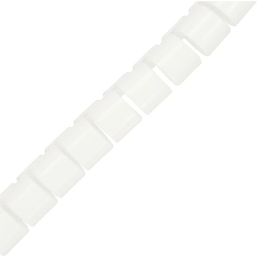 InLine Flexible Cable Channel - 10m White 25mm