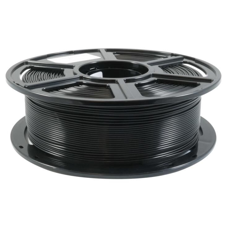 FlashForge PLA Black 1kg Print Material (FF0680)