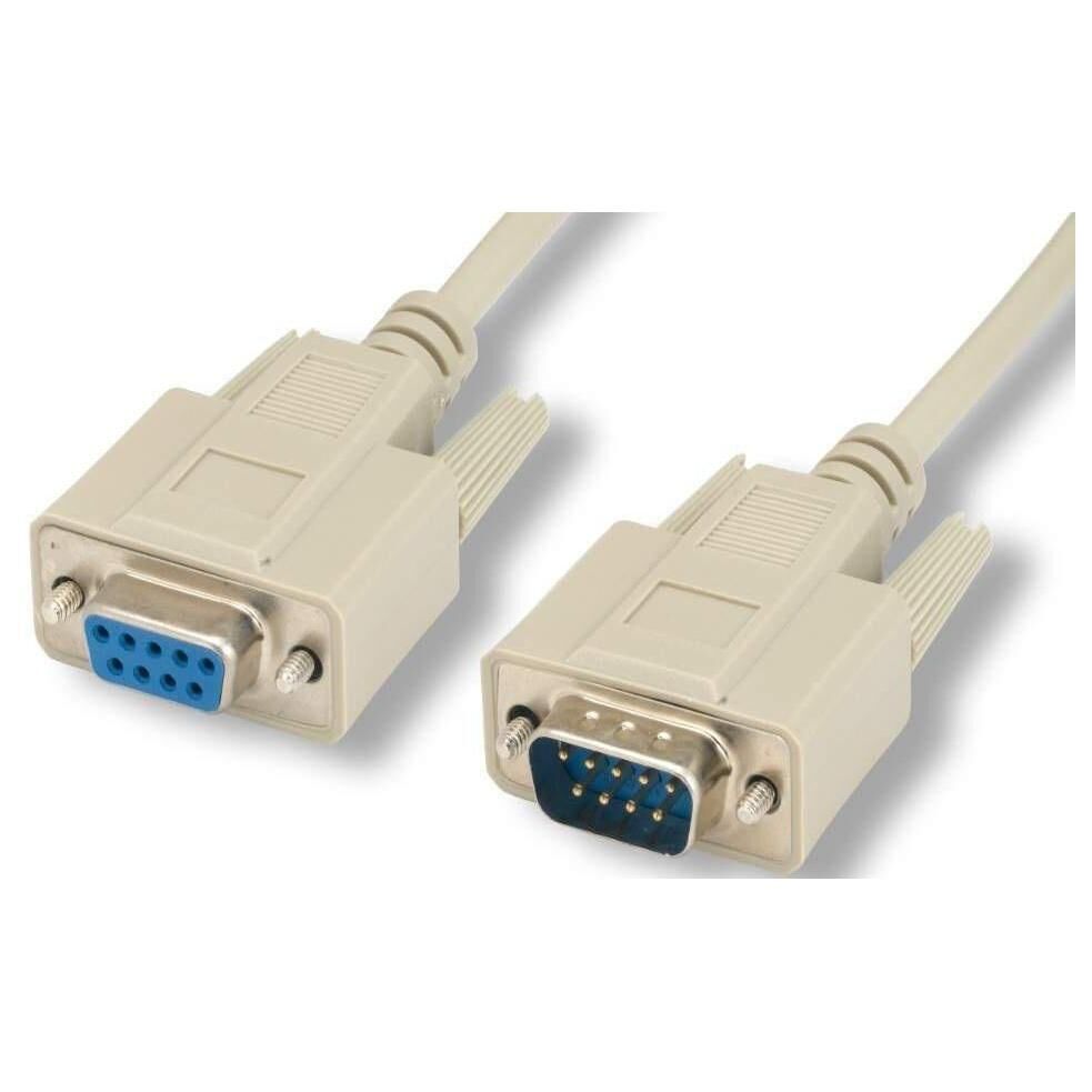 MicroConnect SCSEHN5 5m DB-9 Series Cable, Grey