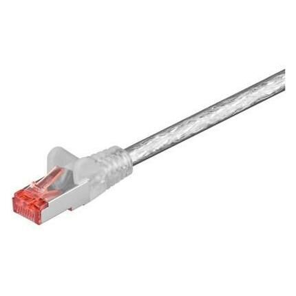 MicroConnect Cat6 S/FTP Cable, 0.25m, Transparent