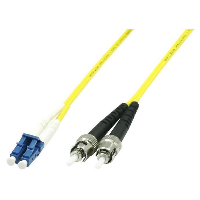 MicroConnect InfiniBand and Fiber Optic Cable 3m LC ST Yellow