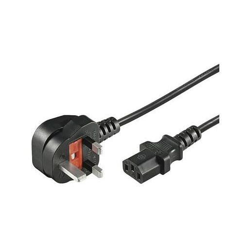 MicroConnect PE090405 0.5m Power Cable Black