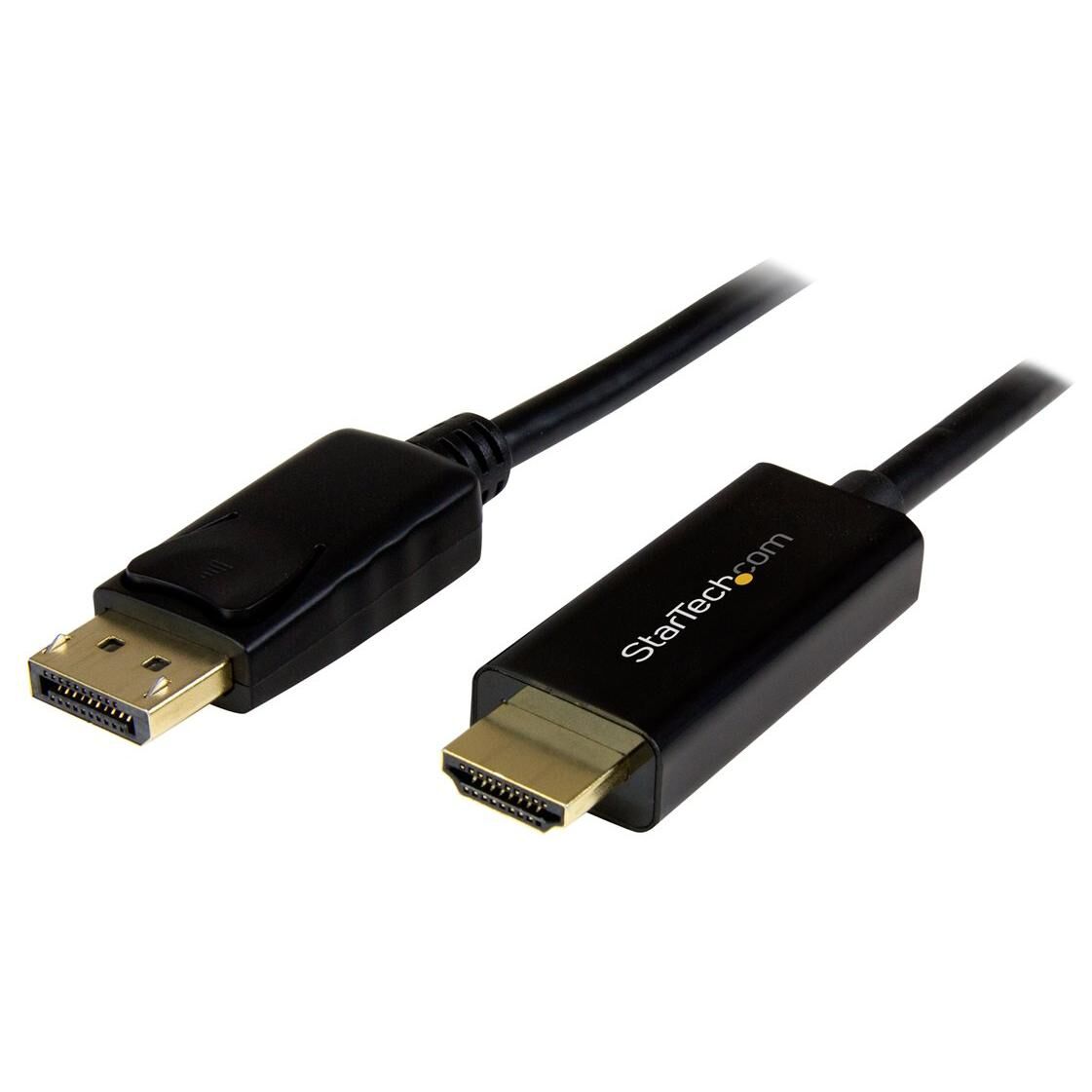 StarTech 2m DisplayPort to HDMI Adapter Cable - M/M, Ultra HD 4K, Black