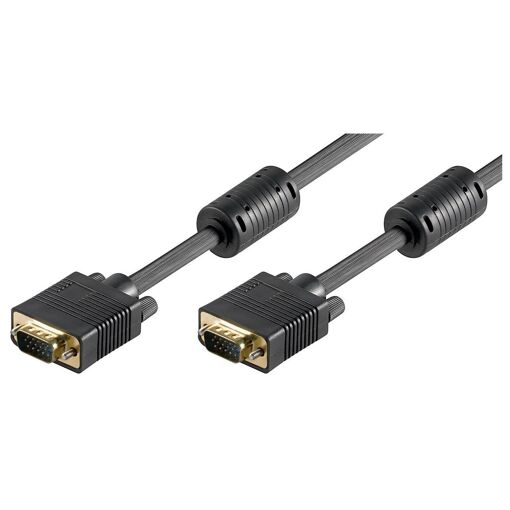 Cable VGA MicroConnect de 5 m (D-Sub) - Negro