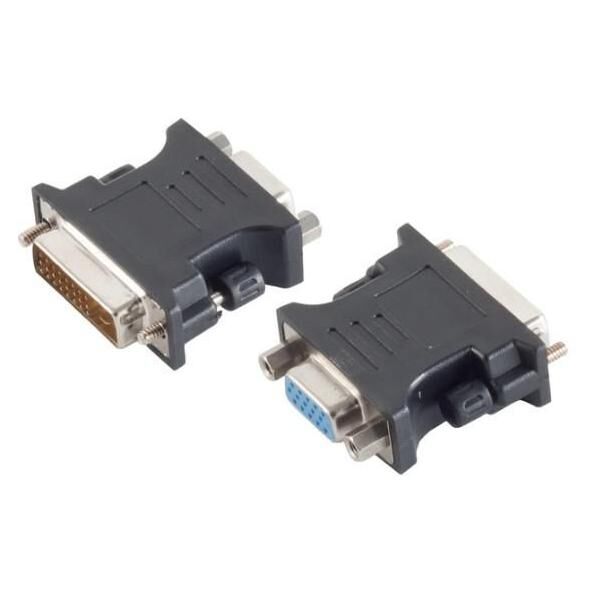MicroConnect HD15 to DVI-I 24+5Pin Cable Adapter, Black