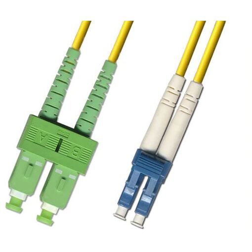 Câble MicroConnect InfiniBand et optique 2m SC LC Jaune