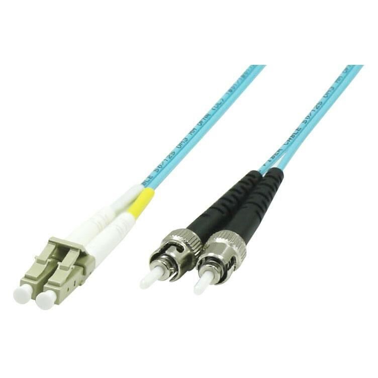 MicroConnect InfiniBand and Fiber Optic Cable 1 m LC ST Blue