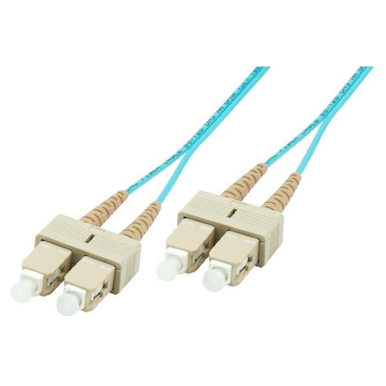 MicroConnect InfiniBand and Fiber Optic Cable 25m SC Blue