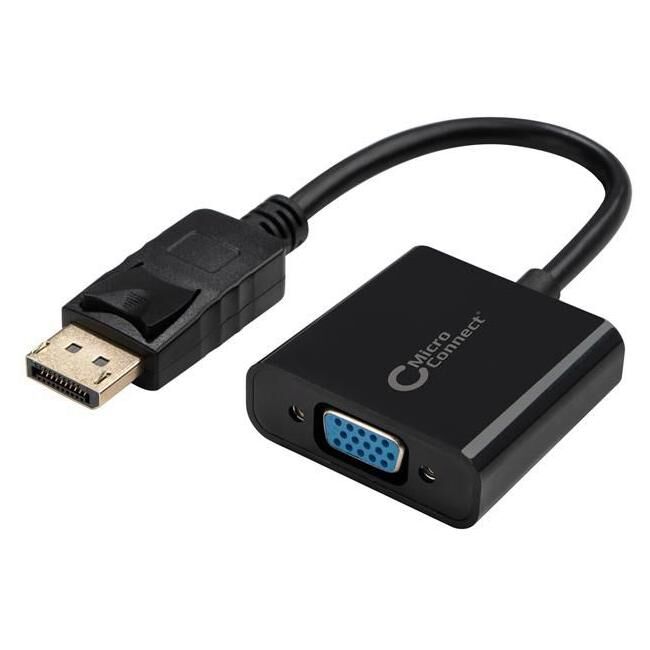 MicroConnect 0.15m DisplayPort to VGA Cable (DPVGA15CM)