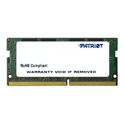 Módulo de memoria Patriot Signature Line 8GB SO-DIMM 260 pines (2133MHz, PC4-17000, CL15, 1.2V, Sin búfer, No ECC)