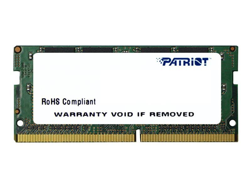 Module de mémoire Patriot Signature Line 8 Go SO-DIMM 260 broches (2133 MHz, PC4-17000, CL15, 1,2 V, Sans tampon, Non ECC)