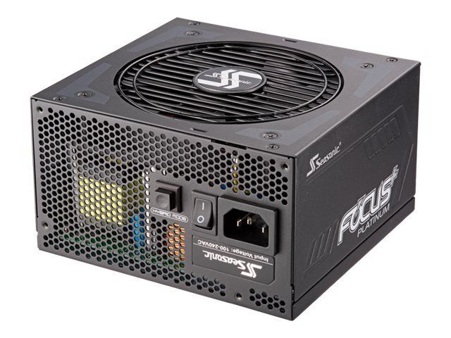 Seasonic FOCUS Platinum 850 - PC Power Supply - ATX12V - 80 PLUS Platinum - 100-240V AC - 850W - Active PFC