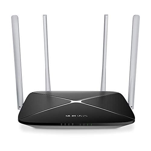 Mercusys AC12 Wireless Router, Dual-Band Fast Ethernet (2.4GHz/5GHz)