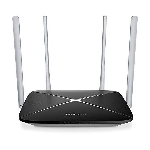 Mercusys AC12 Wireless Router, Dual-Band Fast Ethernet (2.4GHz/5GHz)