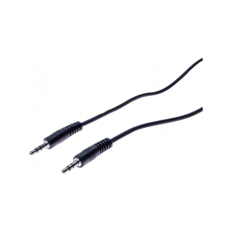 Dexlan 3.5mm Stereo Jack Cable - Black, 15m
