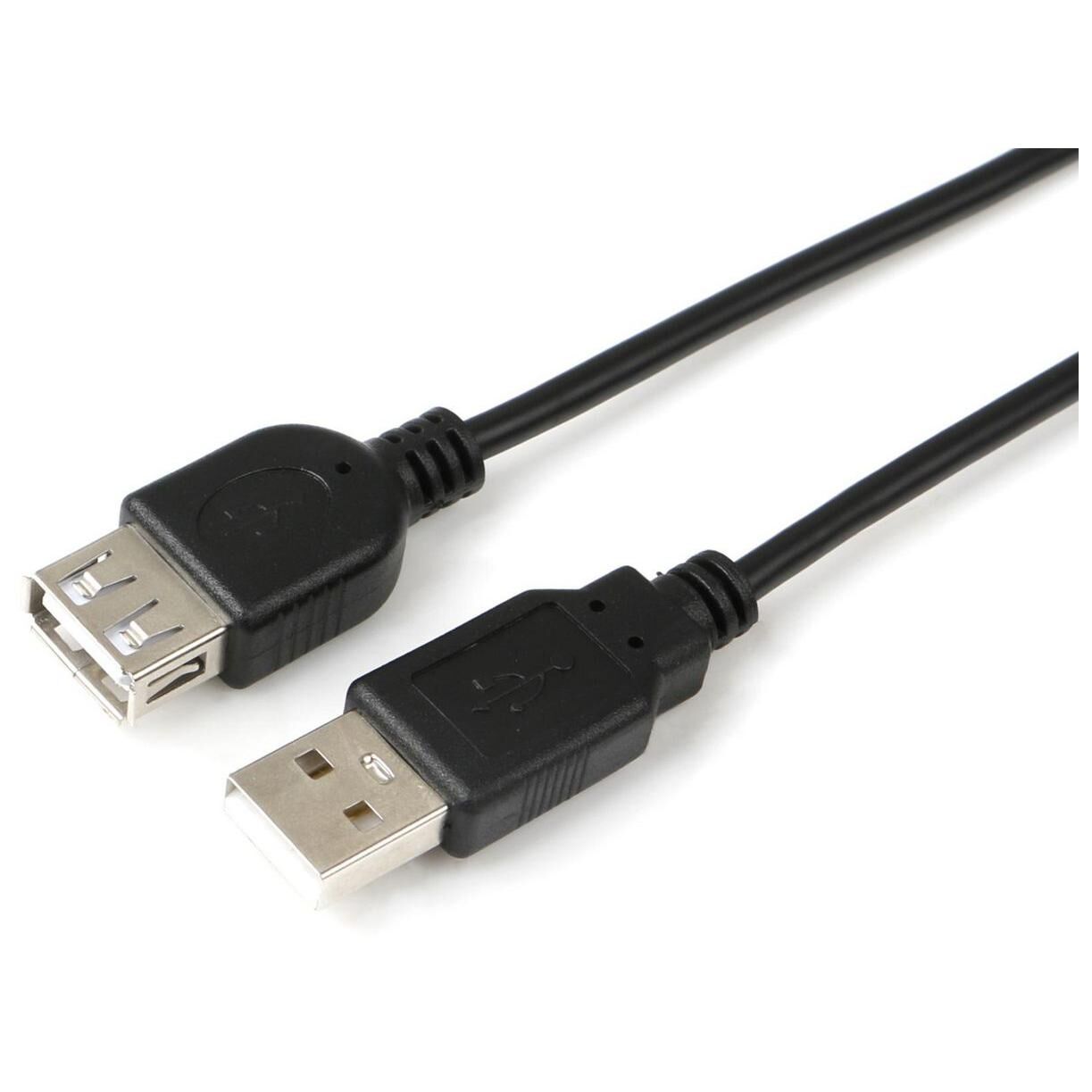 MicroConnect USB 2.0 Cable, 1m, Black