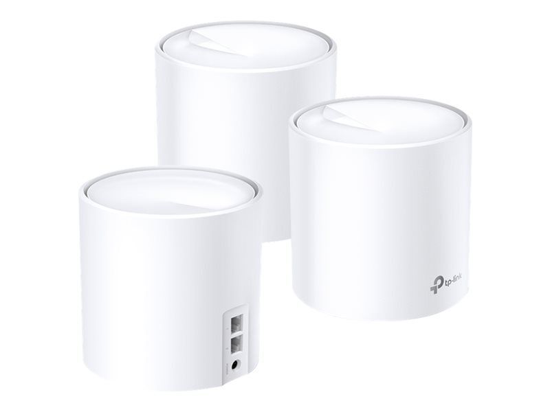 TP-Link Deco X20 Wi-Fi System (3 Routers) - 1GbE - Wi-Fi 6 - Dual Band