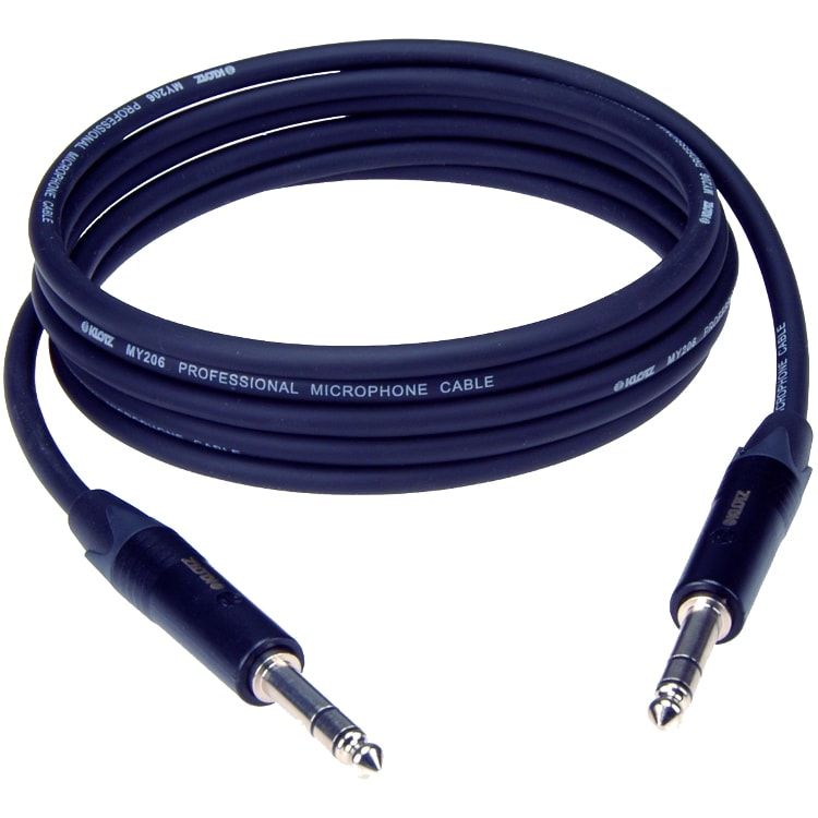 Cable de jack estéreo Klotz - 1 m
