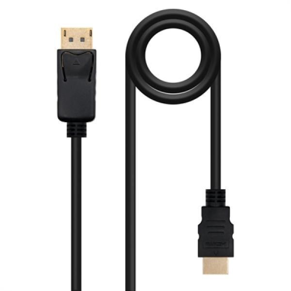 NanoCable 10.15.4301-L150 Video Cable and Adapter 1.5m DisplayPort to HDMI Black