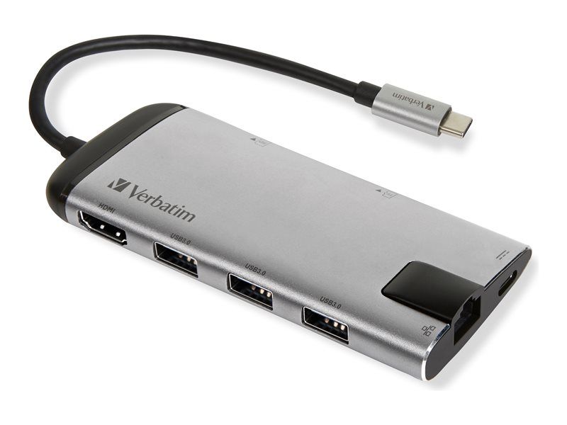 Verbatim USB-C Docking Station with HDMI and Gigabit Ethernet