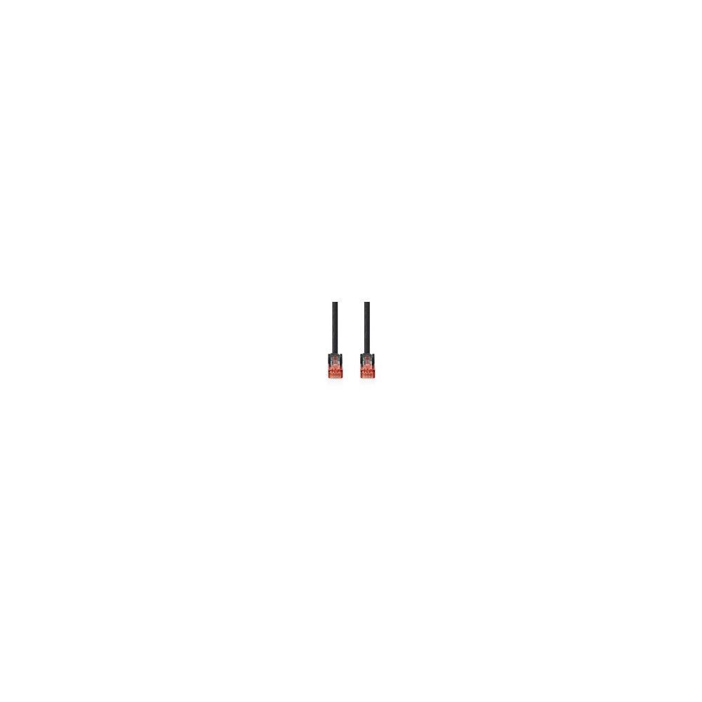 Cat 6 Cable, 20m, Outdoor, Round PVC, Black