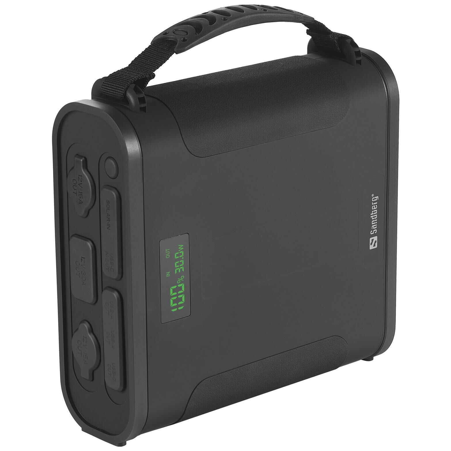 Sandberg 421-37 Electric Power Bank (Iron Phosphate LiFePO4) 144000 mAh Black