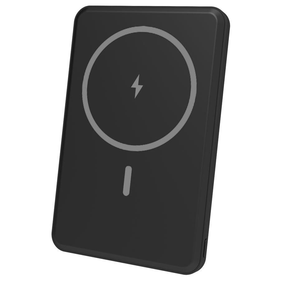 eSTUFF 10,000 mAh Power Bank with Wireless Charging - Black